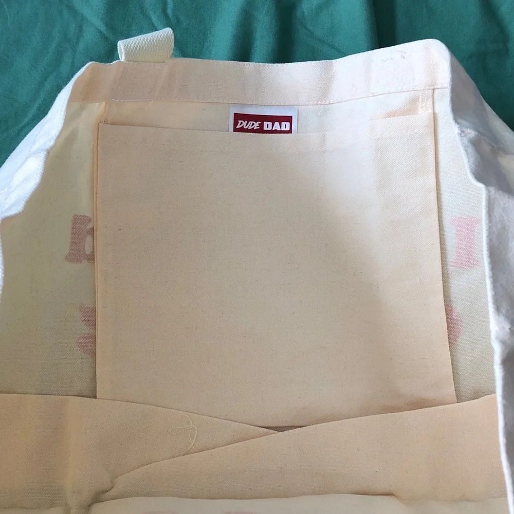 Dude Dad I Just Need One Thing Rectangle Tote Bag
